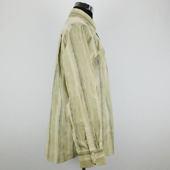 J. Ferrar Cotton Polyester Long Sleeve Button Shirt Mens XL - Picture 5 of 6